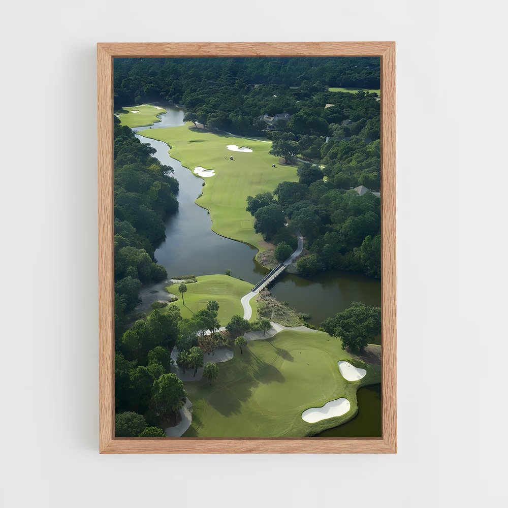 Poster Fairway au Paradis – affiche Golf (vue 4)